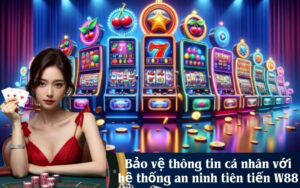 Bảo vệ thông tin cá nhân với hệ thống an ninh tiên tiến W88
